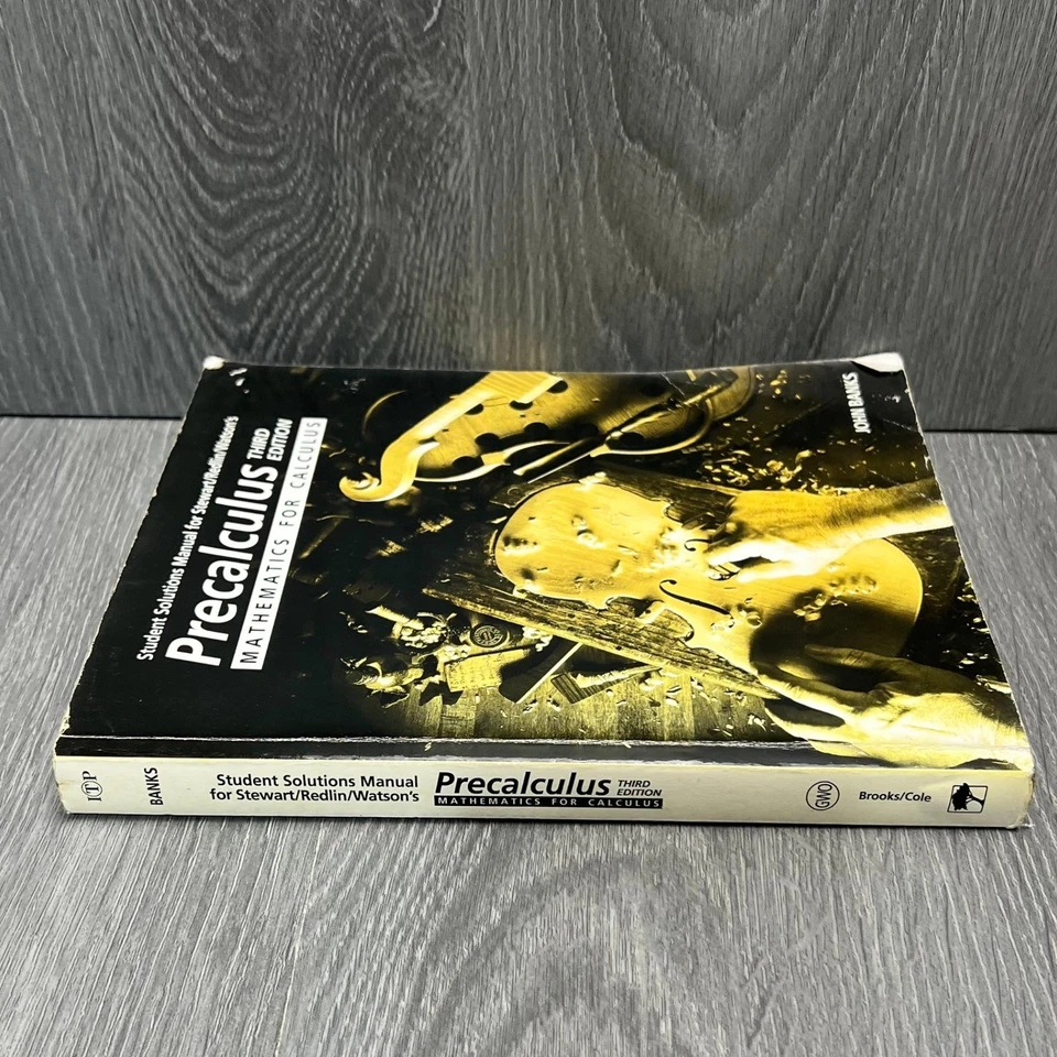 Student Solutions Manual Precalculus Mathematics for Calculus Third Edition - Image 3 of 4