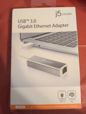 J5 Create SuperSpeed USB 3.0 to Gigabit Ethernet Adapter Model JUE130