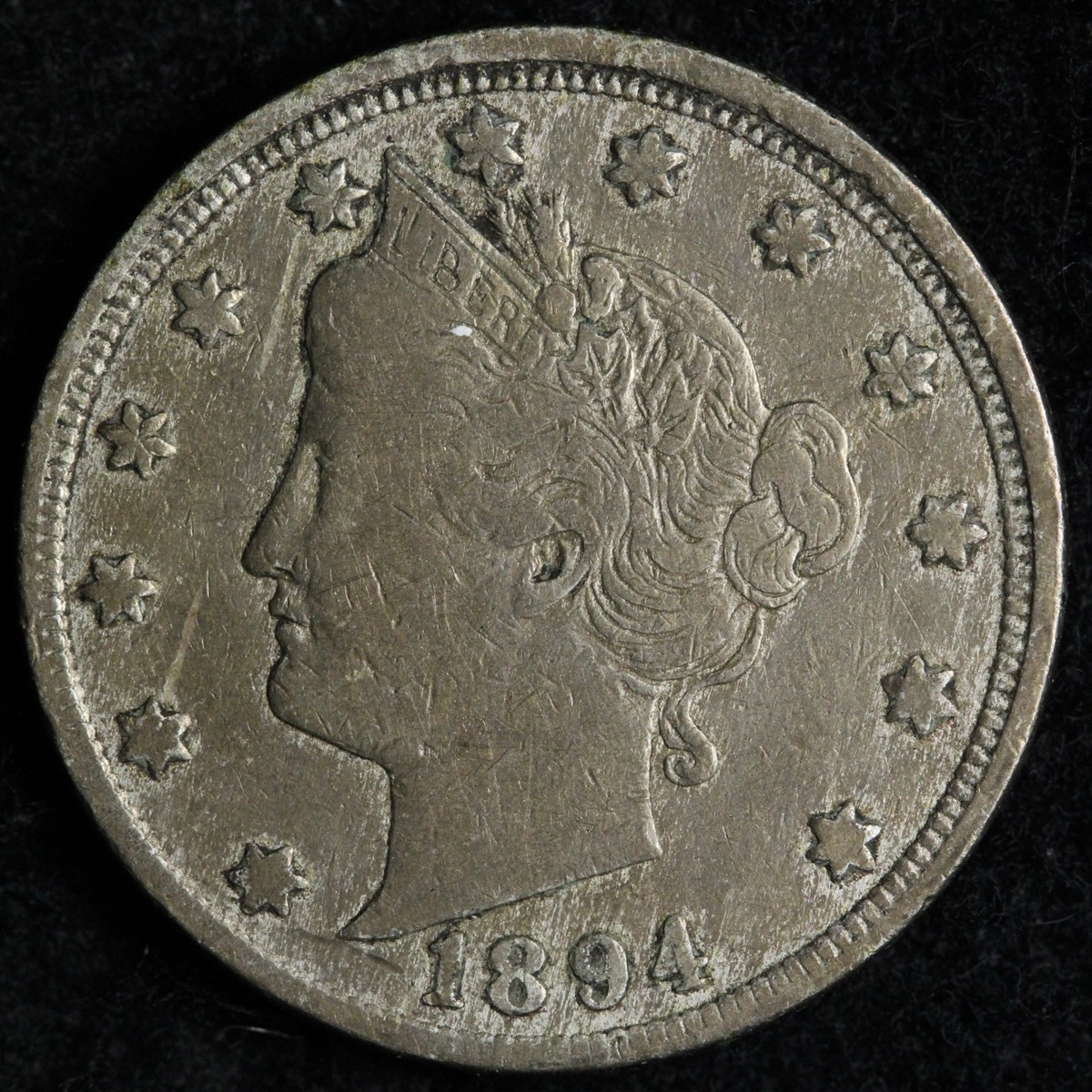 1894 Liberty V Nickel VF+E234 XSBK | eBay