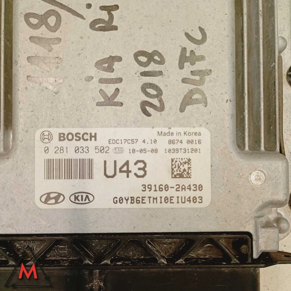 Centralina motore ECU 0281033502 per KIA RIO MK4 2017- usato (113125) Foto 2 de 4