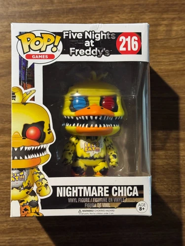 Funko Pop! Vinyl: Five Nights at Freddy's - Chica the Chicken (Nightmare) #216