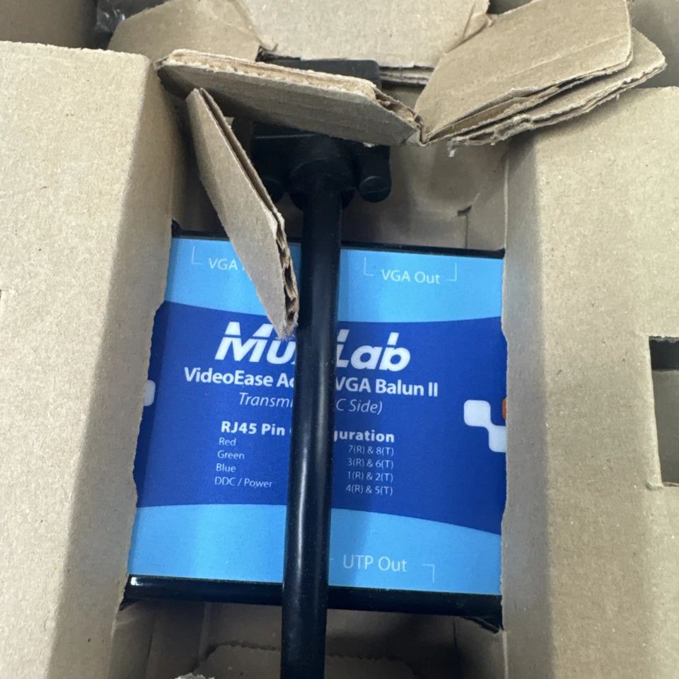 MuxLab Active VGA Balun II Transmitter/Receiver 500146 Power Adapters - Image 3 of 4