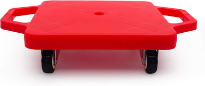 Kids Sitting Board with Universal Wheels - Safety Plastic Scooter for Kids Ages