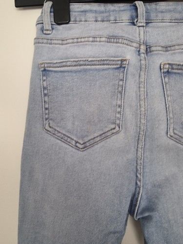 NEW LOOK 915 HALLIE High Waist Super Skinny Ripped Jeans Blau Alter 14 - Bild 19 von 20