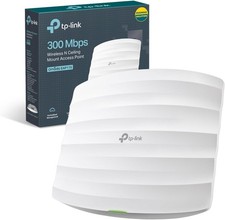 High-Speed N300 Wireless Access Point with Power over Ethernet & Easy Mounting