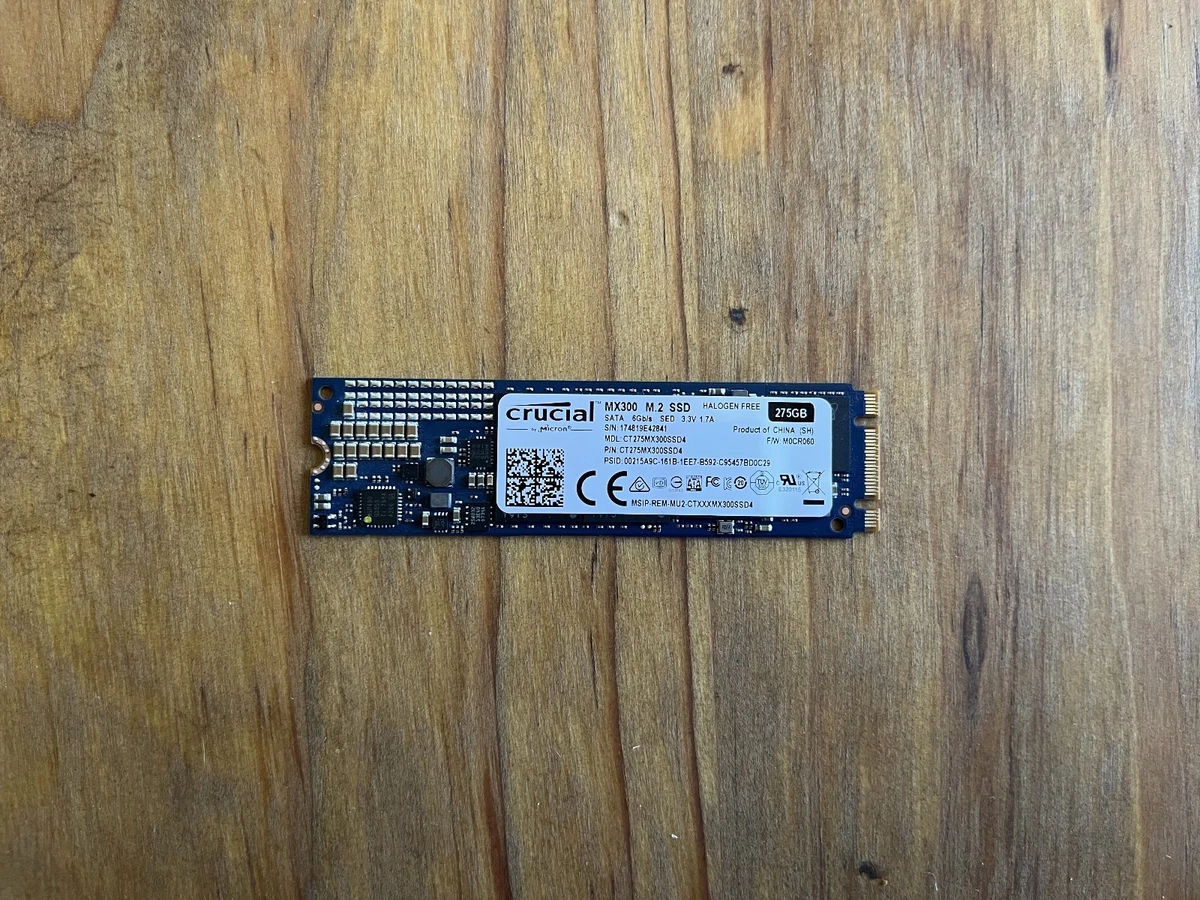 SSD M.2 SATA 275 GB CRUCIAL MX300 - CT275MX300SSD4