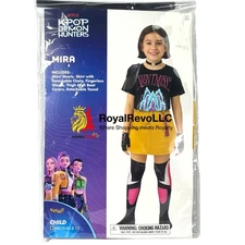 [05018064] Spirit Halloween KPop Demon Hunters Kids Mira Costume Sizes Vary