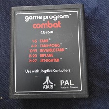 Combat (Atari 2600, 1977) - Tested!
