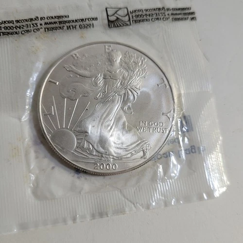 NO RESERVE 1oz Fine Silver Coin USD American Silver Eagle Bullion 0.999 Silver