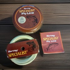 Berkeley Specialist Fly Line Floating L-6-F 20 Meters Light Green Made In USA