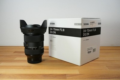 Sigma 24-70mm F2.8 DG DN Art A019 Sony E-Mount + Hoya HD UV 82mm - TOP ZUSTAND
