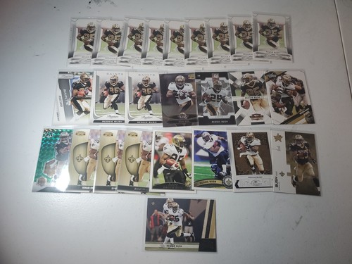 Lote de tarjetas de fútbol americano Reggie Bush (25) 🔥🏈⚜️ New Orleans Saints, NFL