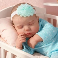 Reborn Baby Dolls Silicone Full Body 20 Inch Waterproof Realistic Newborn Baby