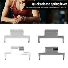 2 Set Watch Band Connector Metal 12 to 20mm Watch Strap Connector Replacement