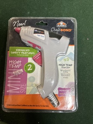 Elmer's Craft Bond Mini Glue Gun Dual Temp:Multicolor Hot Glue Gun 6.25'' Length