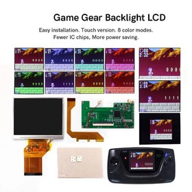 SEGA Game Gear Backlight LCD Kit (Touch Version) - Hispeedido