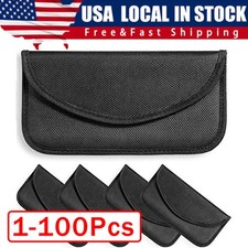 Faraday Bag Cell Phone Wallet Blocker Radiation Signal Shielding Case Lot