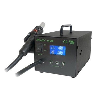 Pro'sKit SS-968B LCD Smart Heißluft-Lötstation