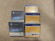 5x LTO Ultrium 4 Datenkassette Data Cartridge 800GB 1600GB LTO-4 NEU