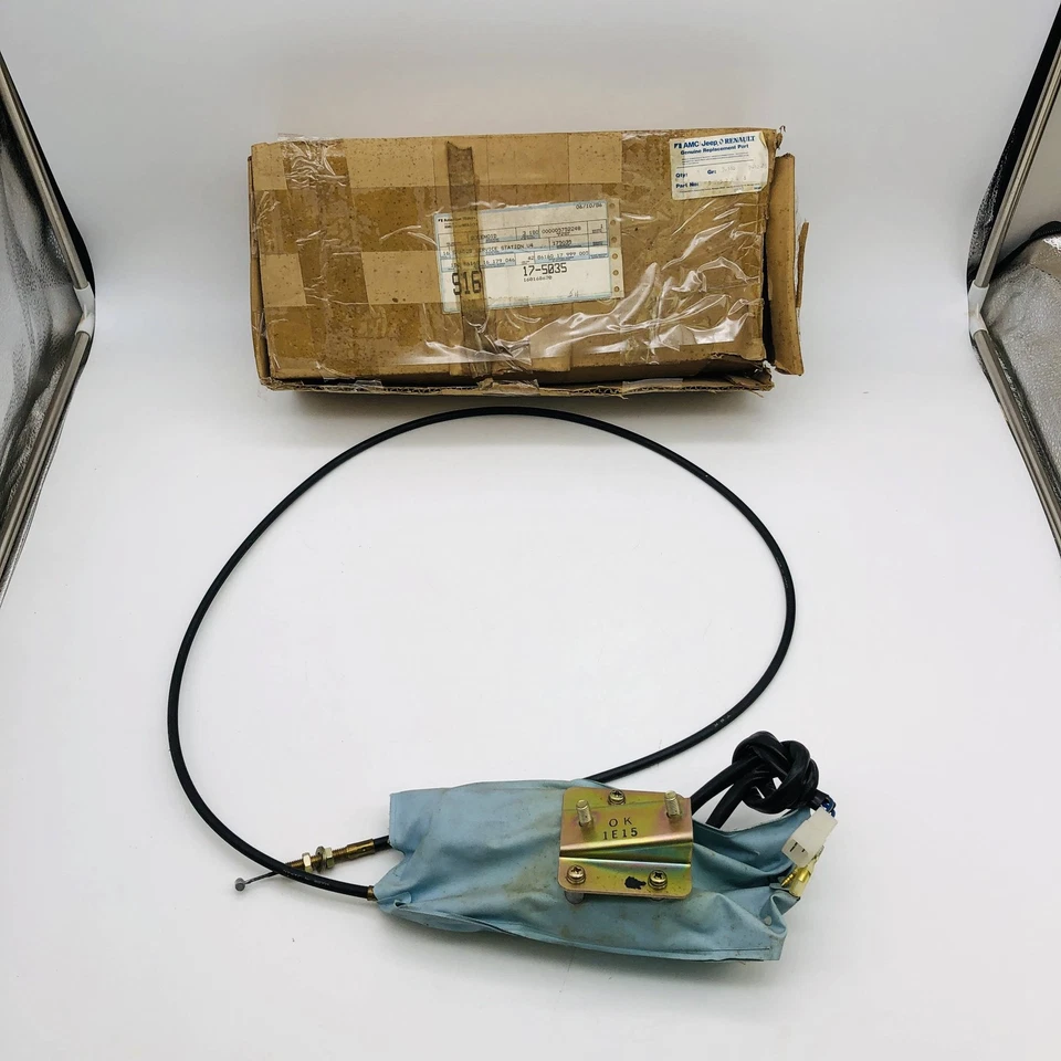 Solenoide actuador acelerador AMC Jeep 5752248 OEM NOS 81-85 diésel CJ 5-8 abierto Foto 4 de 4