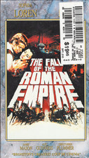 The Fall Of The Roman Empire VHS Tape 1964 Movie Sophia Loren Sealed New NOS