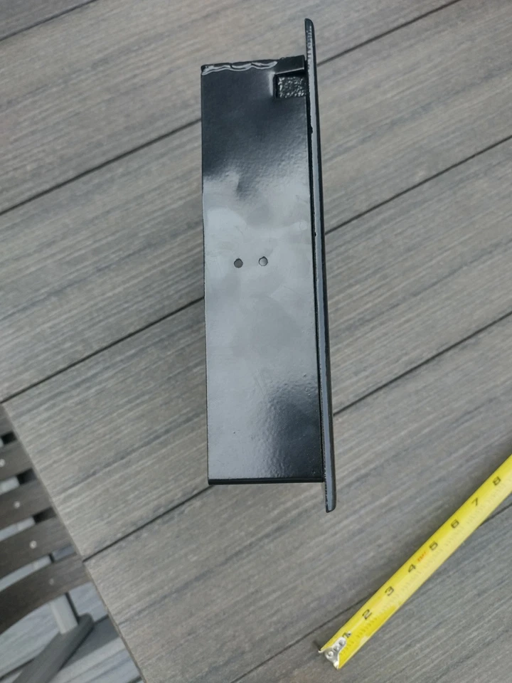 Grelha térmica quadrada vintage de ferro fundido e metal - Imagem 4 de 4