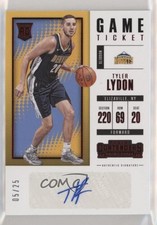 2017 Contenders Retail Rookie Signatures Game Ticket 5/25 Tyler Lydon Auto 0q0m