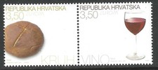 Croatia # 585 Pair MNH Europa 2005 PO Fresh Cmplt Set ( 25 SCV $3.50)