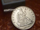 1876 Seated Liberty Silver Half Dollar Very High Grade #1