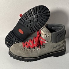 Vtg Made-in USA DUNHAM All-Leather Welt Mountain Boots Men's US 12 D
