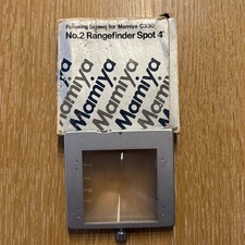 Mamiya C330 Focusing Screen No. 7 Range Finder Spot 4 