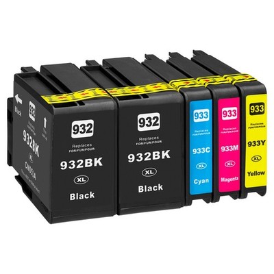 5er Set Druckerpatronen für HP 932 / 933   OfficeJet 6700  7110  7110 Series