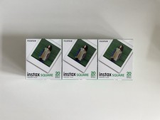 Fujifilm Instax Squared Flim 60 Shots Uk Stock Fast Dispatch Genuine Brand New