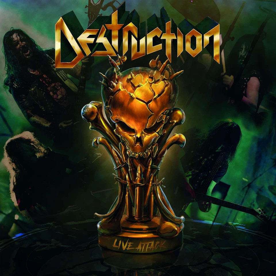 DESTRUCTION - Live Attack - 2-CD + Blu-ray Disc - Bild 2 von 2