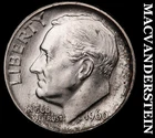 1960-D Silver Roosevelt Dime - Choice Gem Brilliant Unc  Lustrous  #G7786