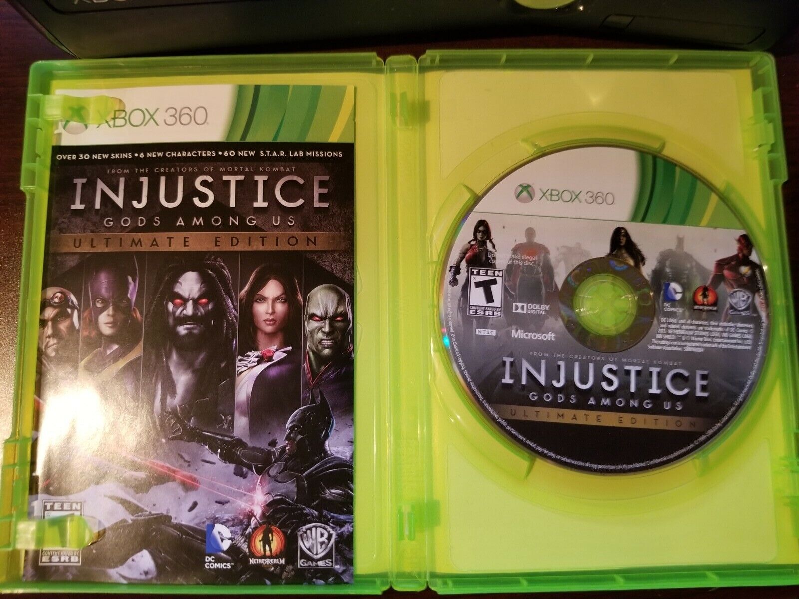 Injustice: Gods Among Us - Ultimate Edition - Xbox 360 Game - Tested And  Works 883929322916