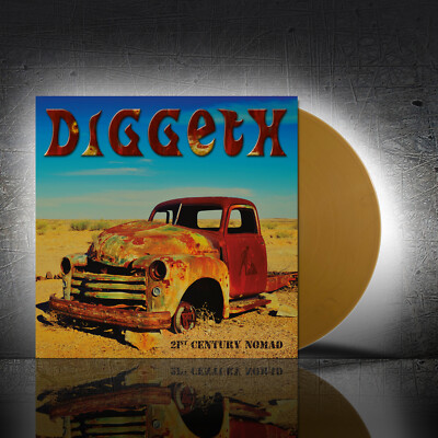 DIGGETH   21th Century Nomad (NEW*LIM.200 GOLD V.*DUTCH STONER METAL)
