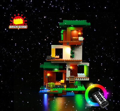 Brick Shine - Lichtset für Lego The Modern Treehouse 21174