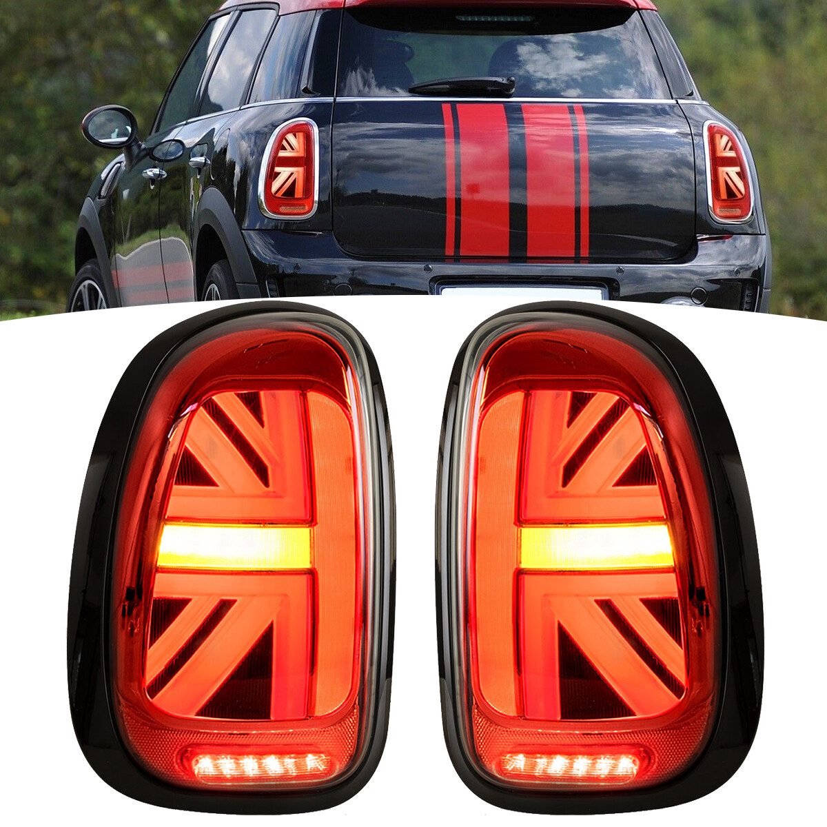 Feux arrière VLAND Full LED pour sécuriser vos trajets de nuit en Mini Cooper Countryman R60