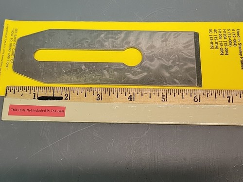 Stanley 2" Plane Iron 12-513 13-513 Cutter 4 5 12-004 12-005 H1204 H1205 4C USA - Picture 4 of 11