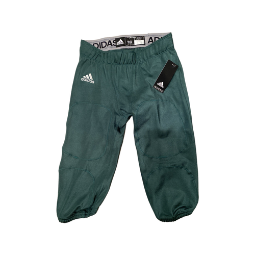 Adidas Youth Boys Press Coverage Football Pants 193BB Dark Green MSRP $45 NWT - Picture 2 of 7