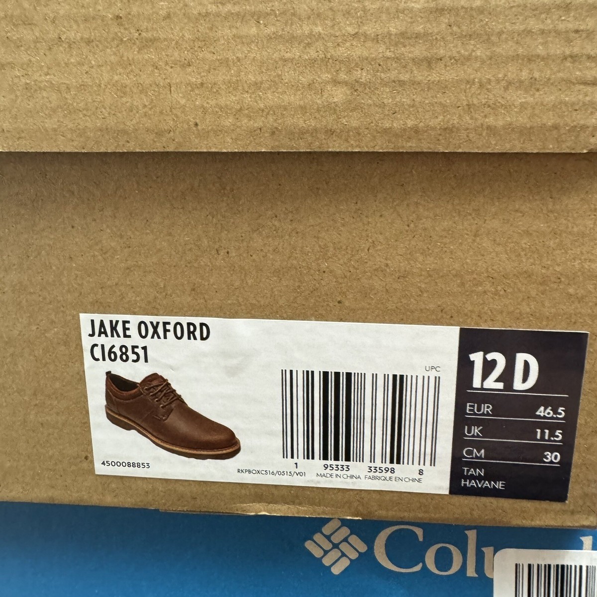 Dunham Mens Jake Oxford Brown Size 12 M | eBay display picture 3