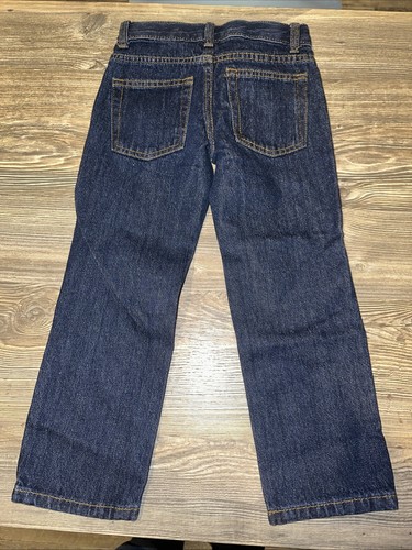 Cat & Jack Boys Relaxed Straight Fit Jeans Dark Wash Size 4. NWT. K/E - Picture 5 of 6