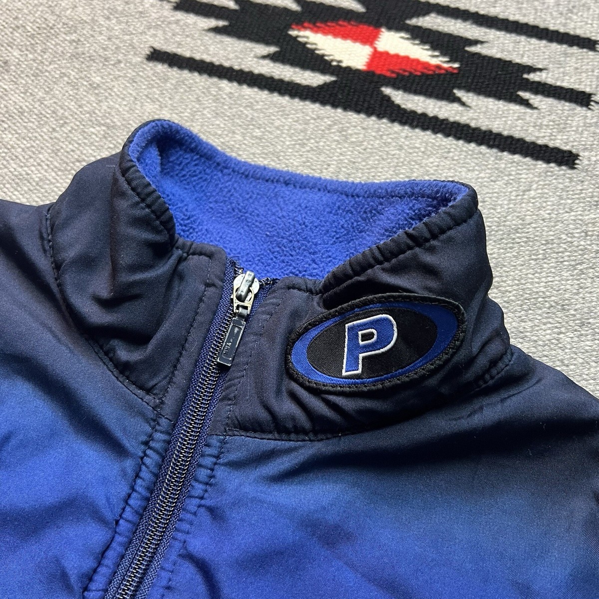 Polo Ralph Lauren Polo Sport Fleece Jacket Pepsi 1992 Size M Rare 