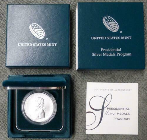 Thomas Jefferson US Mint Presidential Medal with OGP Box & COA 1