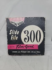 Opta-Vue Slide File 300 New with original box, Vintage