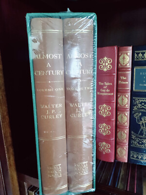 Almost A Century_Walter J. P. Curley_2 Vols_Small Batch Books_Sealed_Slipcase