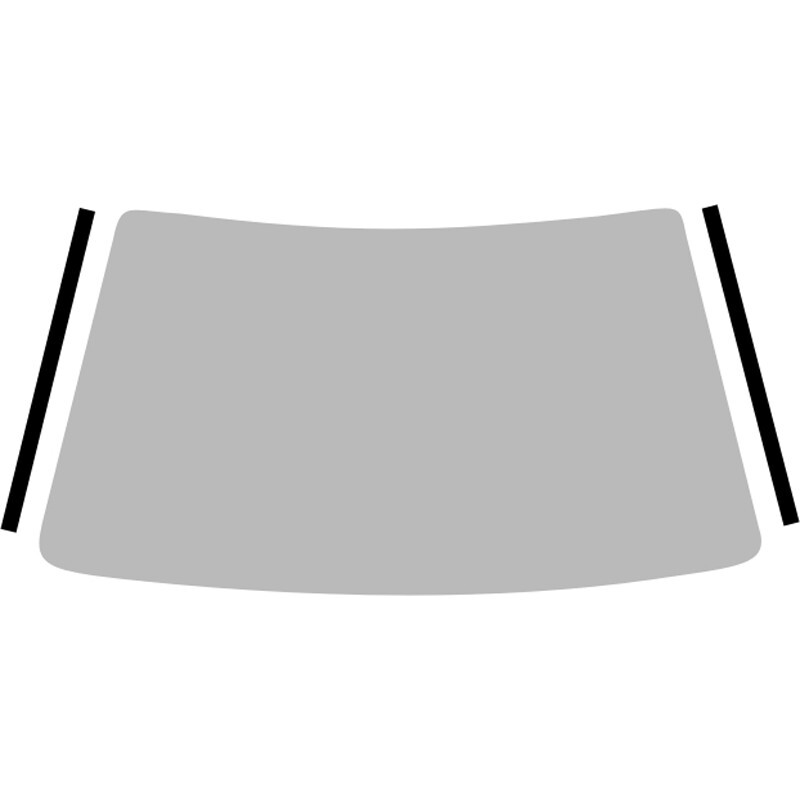 WSK F2652 Precision Parts Windshield Molding Kit New for Toyota FJ