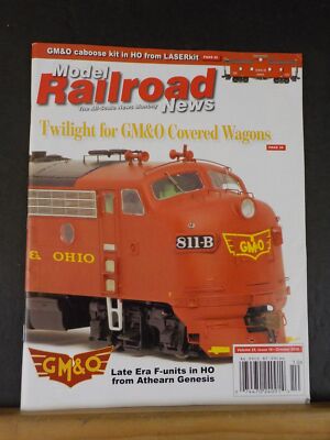 Modelleisenbahn News V25 #10 Oktober 2019 Twilight für GM&O Planwagen