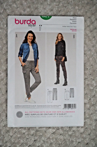 BURDA 6401-6498 - Mens & Womens Sewing Patterns - PICK-A-STYLE - New & Uncut - Picture 36 of 47